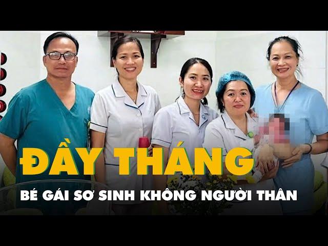 Ngày đầy tháng tràn đầy tình thương dành cho bé gái sơ sinh mồ côi mẹ, không người thân