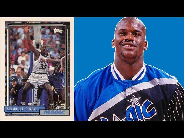 Top 25 Most Valuable Shaquille O'Neal Basketball Rookie Year Cards From 1992-93!