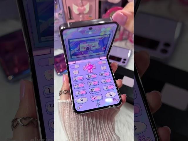 unboxing my Samsung Galaxy Z flip 5  #galaxyzflip5 #galaxyzflip #zflip5 #shorts #samsung