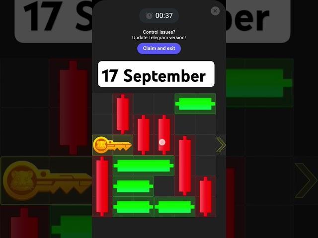 Key 59! 17September how to solve mini game PUZZLE in hamster Kombat (100%) !!17September mini game