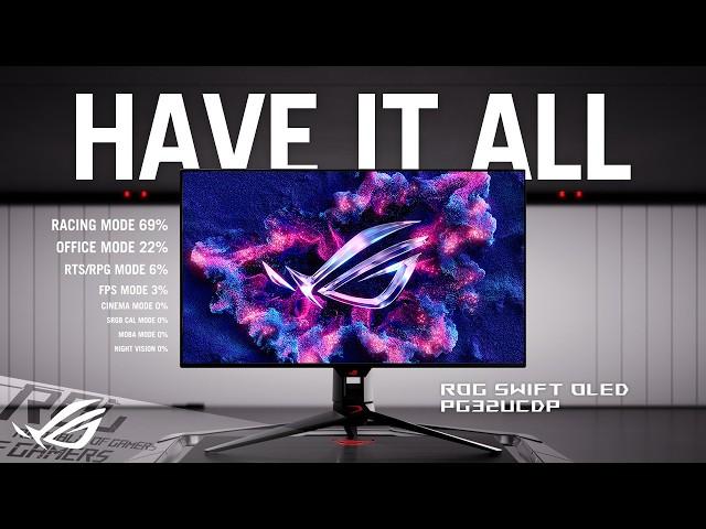 Have It All - ROG SWIFT OLED PG32UCDP I ROG