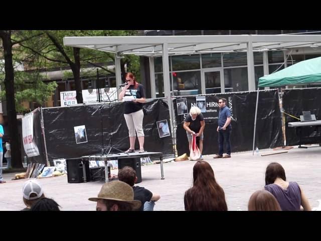 Tracy Curtis of North Carolina Farmed Animal Save