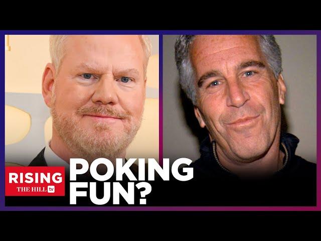 Hollywood Elite SQUIRM as Jim Gaffigan Makes Epstein PEDO JOKES at Golden Globes