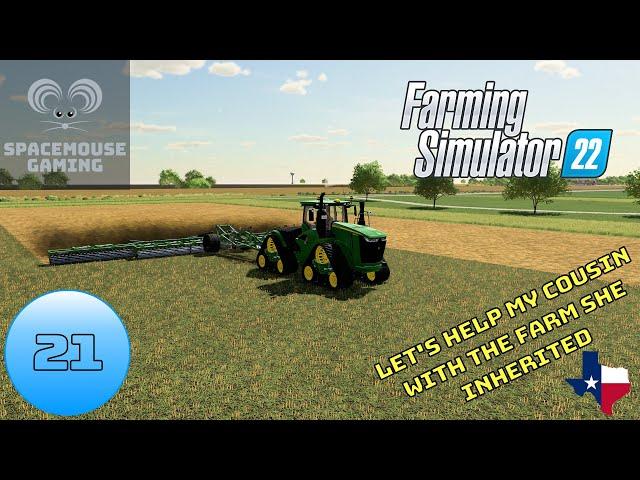 The Legacy of Big Flats: Seeding Soybeans - FARMING SIMULATOR 22: BIG FLATS TEXAS #21