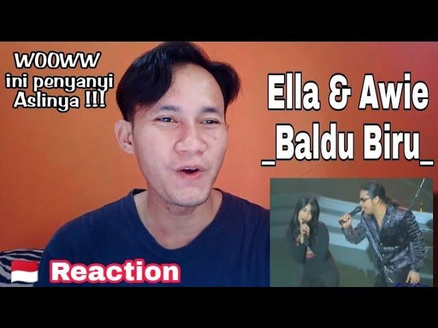 Ella & Awie - Baldu Biru  FIRST REACTION // Enjoy sangat saya tengok Vidio ni !!