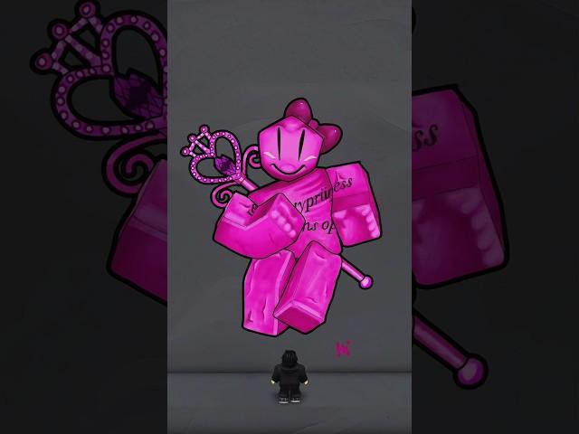 Speed Draw Forsaken Pr3tty Priincess on Roblox #roblox