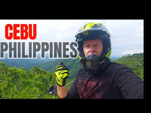 Cebu Motorcycle Tour, Philippines, Scary! but fun, Solo!