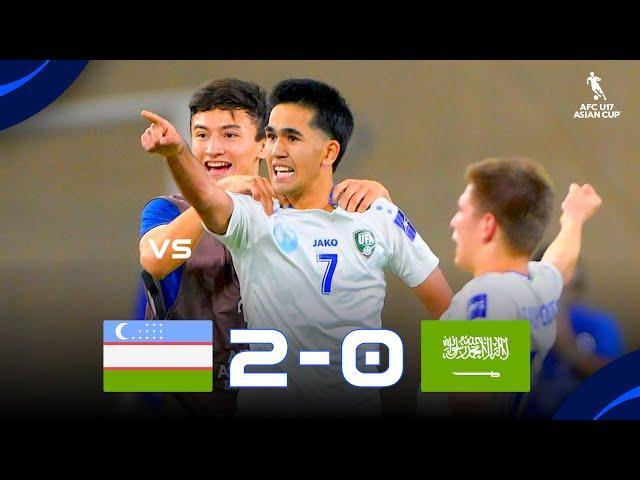 Uzbekistan 2-0 Saudi Arabia | Highlights | AFC U17 Asian Cup FINAL