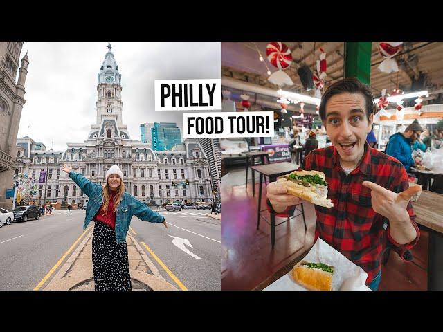 Our PERFECT Day in Philadelphia! Cheesesteak SHOWDOWN, Delicious Local Food Tour & More! 