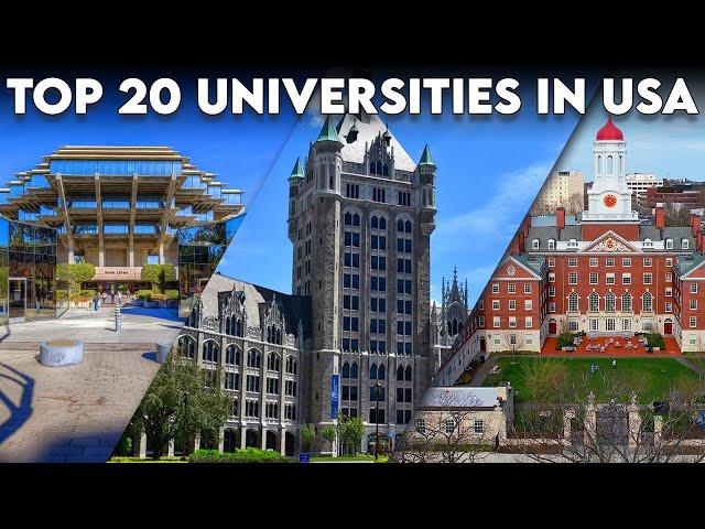 20 Best Universities in USA