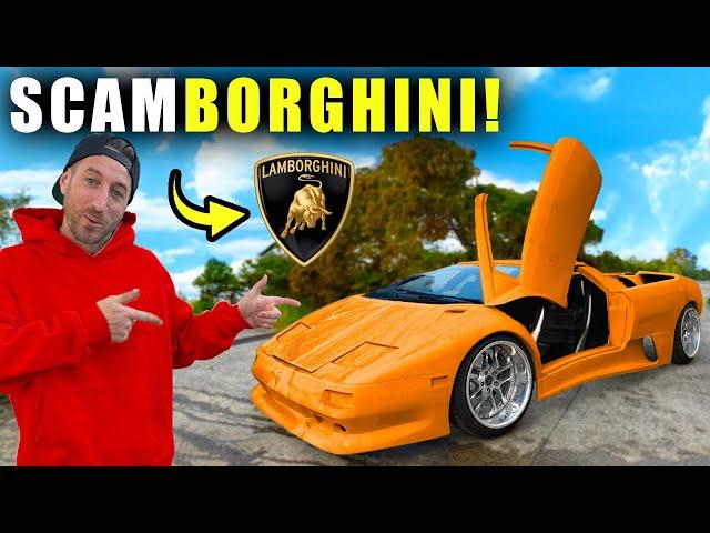 Buying a FAKE LAMBORGHINI Off Facebook Marketplace