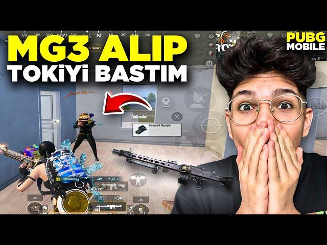 MG3 ALIP TOKİYİ BASTIM!! | PUBG MOBİLE