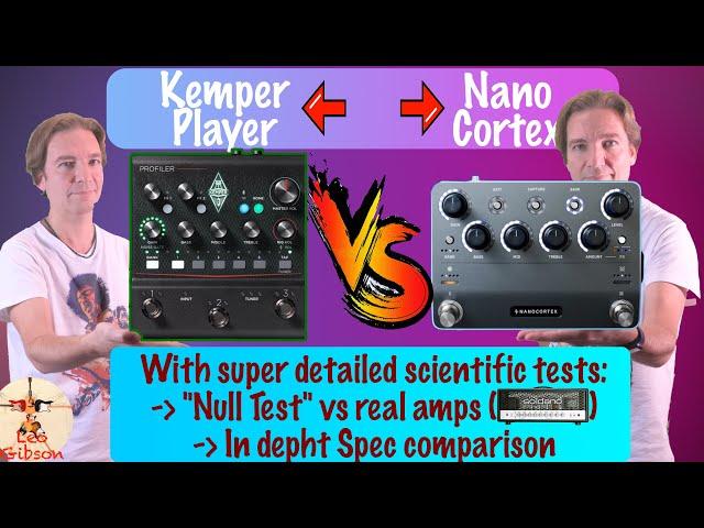 Nano Cortex vs Kemper Player: the definitive comparison (Scientific Tone Comparison vs Tube Amps)