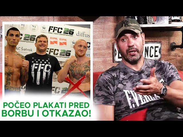 Marko Petrak: "Počeo lik plakati u svlačionici pred borbu, raspao se i otkazao borbu"