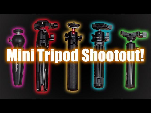 My MANY, Mini Tripods!