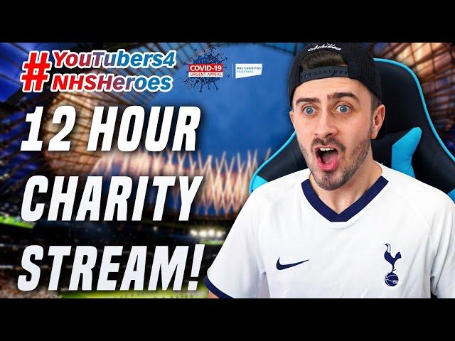 12 HOUR CHARITY LIVESTREAM with GEORGE ACHILLEA! #YouTubers4NHSHeroes #StayHome
