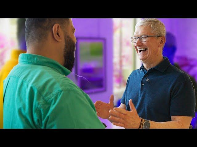 Made Him Laugh iGyaan With Apple CEO Tim Cook