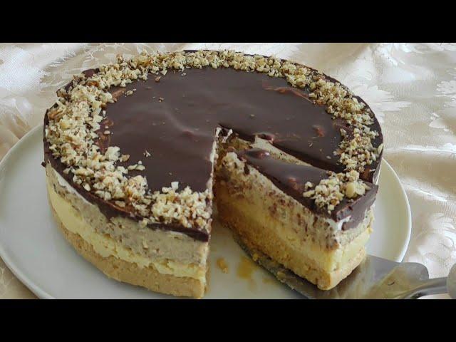 BRZA TORTA BEZ PEČENJA - ZA 30 MINUTA! PIJESAK TORTA, topi se u ustima