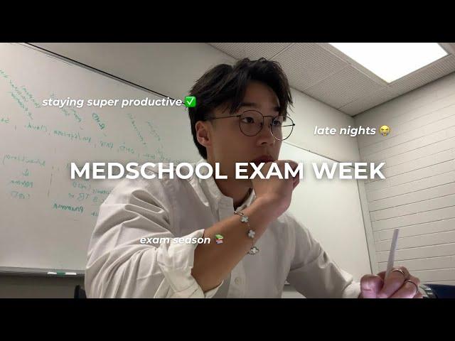 MY SUPER PRODUCTIVE MEDSCHOOL EXAM WEEK // PETER LE