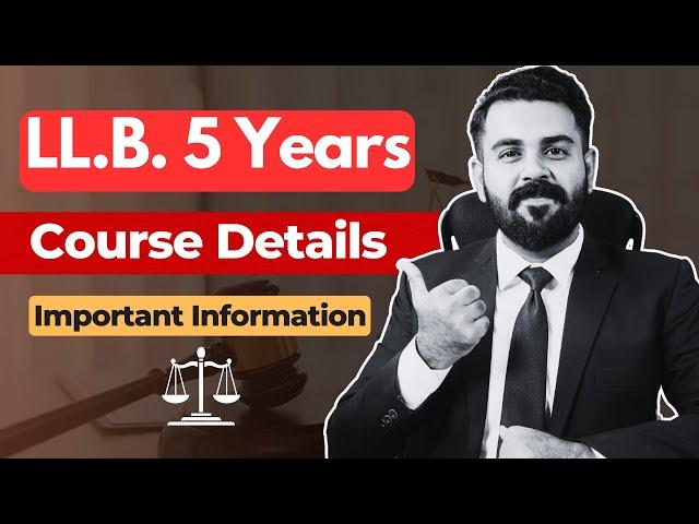 LLB Course details in Pakistan | The Law Channel