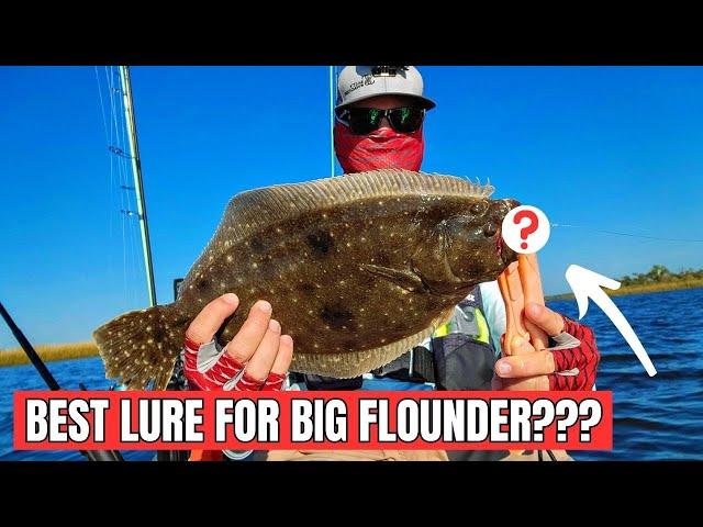 Best Lure For BIG Flounder??? (it even beat GULP!)