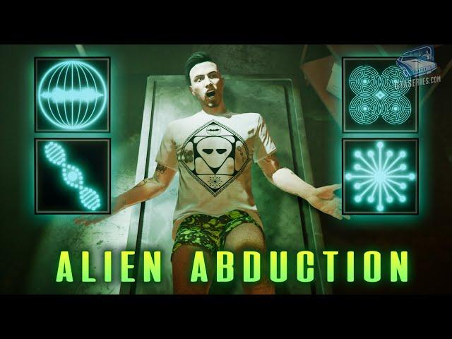 GTA Online Halloween 2024 - UFO Abduction & Fort Zancudo Lab (Shocker, ??? Tee, UFO Hat & Boxers)