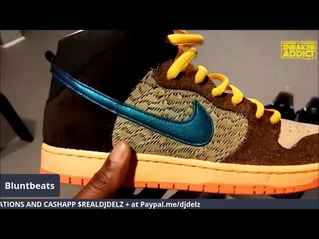 Concepts Nike SB Dunk Turducken Mallard Duck Detailed Sneaker Review , BAD CRAFTSMANSHIP !!!!