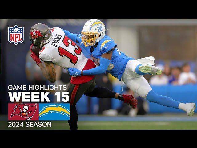 Tampa Bay Buccaneers vs. Los Angeles Chargers Game Highlights | NFL 2024 Season Week 15