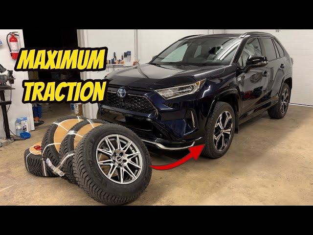 RAV4 Prime Winter Wheels & Tires [STUDDED]