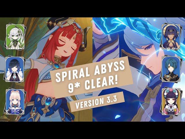 Nilou Bloom & Ayato Hypercarry | Spiral ABYSS 3.3 Floor 12 Full Clear | Genshin Impact