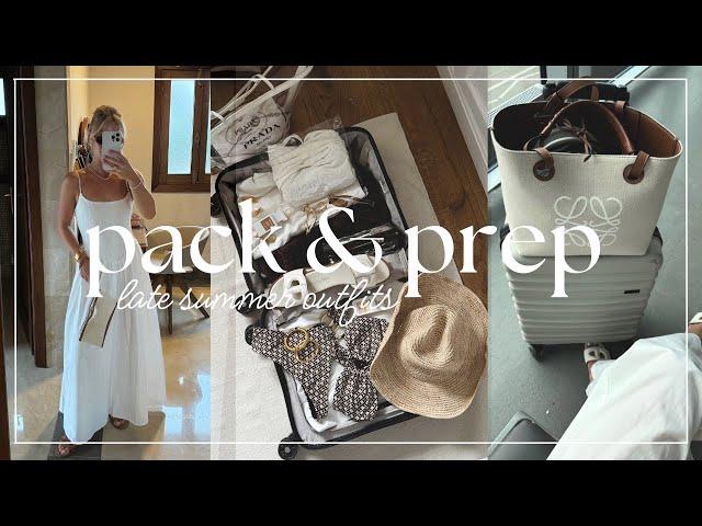 PACK AND PREP WITH ME FOR HOLIDAY | PACKING TIPS & NEW OUTFITS