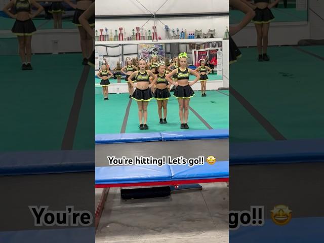 #allstarcheer #cheerleading #shorts #shortsviral #cheerleader #practice #letsgo #competitive #cheer