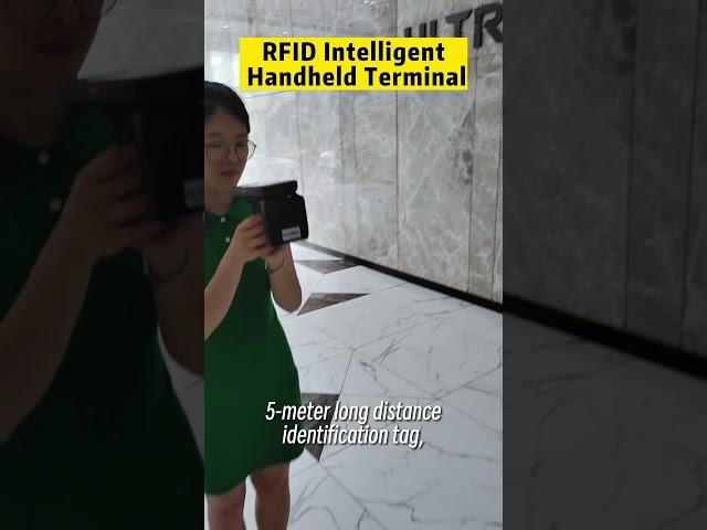 5m long distance identification handheld reader for asset management, retail, warehousing etc.