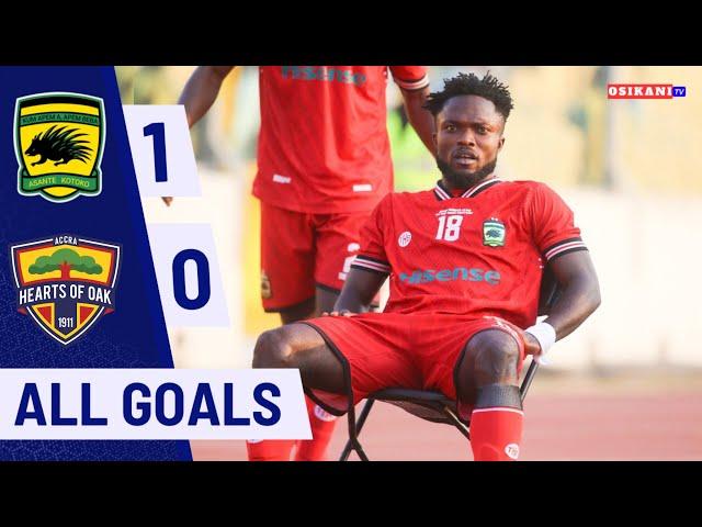 Asante Kotoko vs Hearts Of Oak(1-0) Goal & Extended Highlights-Ghana Premier League- Albert Amoah