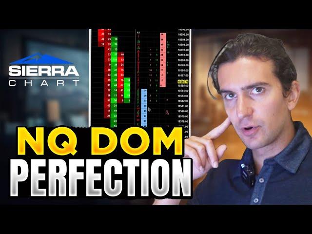 How to Setup NQ DOM for Reading Order Flow - Sierra Chart Tutorial