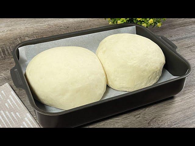 I don't buy bread anymore! New perfect recipe for quick bread in 5 minutes️ Flour, milk and water