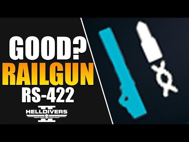 Railgun RS-422 How Good is it in Helldivers 2