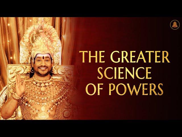 The Greater Science of Powers | Nithyananda Satsang | 15 October 2021