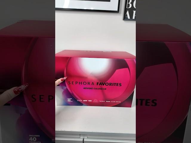 Sephora Favourites Advent Calendar 2024 unboxing #holidayswithyoutube #sephora #adventunboxing