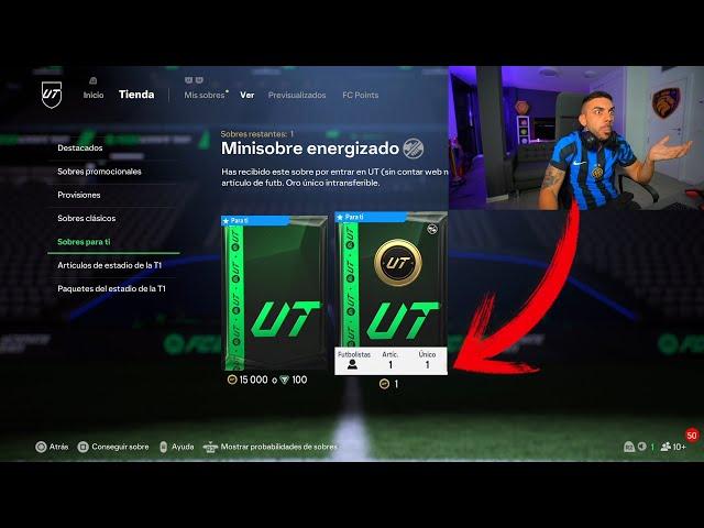 ICONO PLAYER PICK EN LA CUENTA HUMILDE (10 PARTIDOS) ... EA FC 25 !!! DjMaRiiO