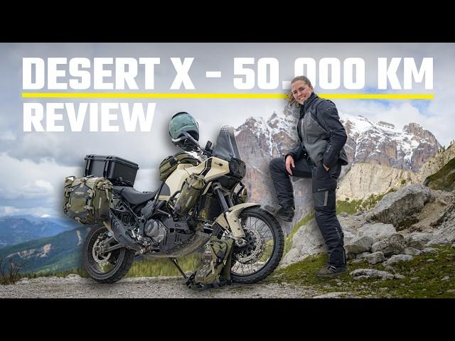 Long term [50.000 km] DESERT X review - the PERFECT adventure bike? Q&A - GEAR - 2 YEARS ON THE ROAD