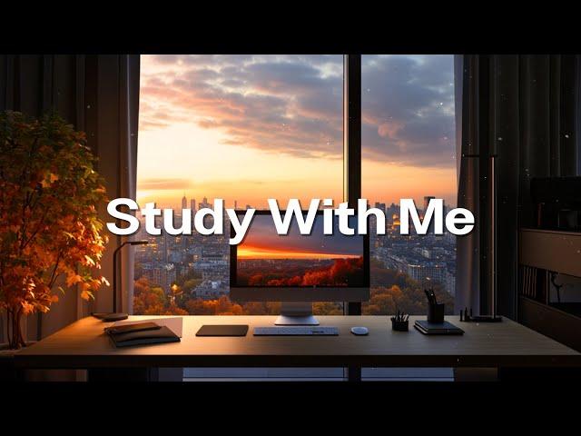 Twilight Study With Me  25/5 Pomodoro Timer Lofi - Work Deep Focus [chill lo-fi hip hop beats]