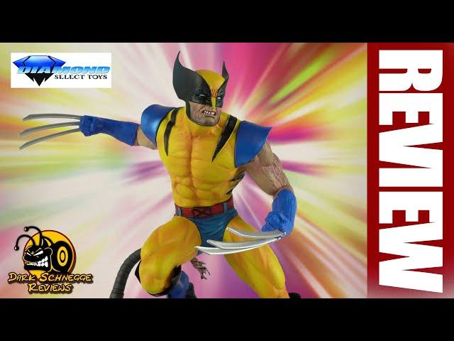 Diamond Select | WOLVERINE YELLOW SUIT Gallery Figur Review