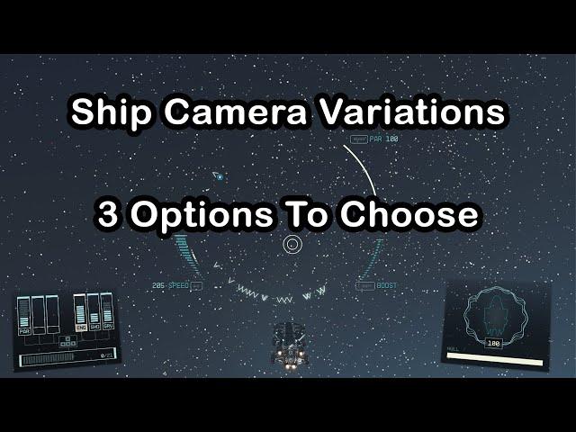 Inquisitor Ship Camera Variations #starfield #gaming #mods