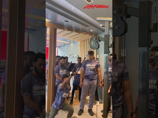 Train the Trainers session led by Aditya Arora at Life Fitness India Showroom, Hyderabad