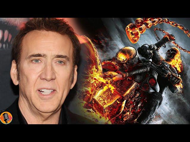 Nicolas Cage set to Return as GHOST RIDER in the MCU #ghostrider #marvelstudios