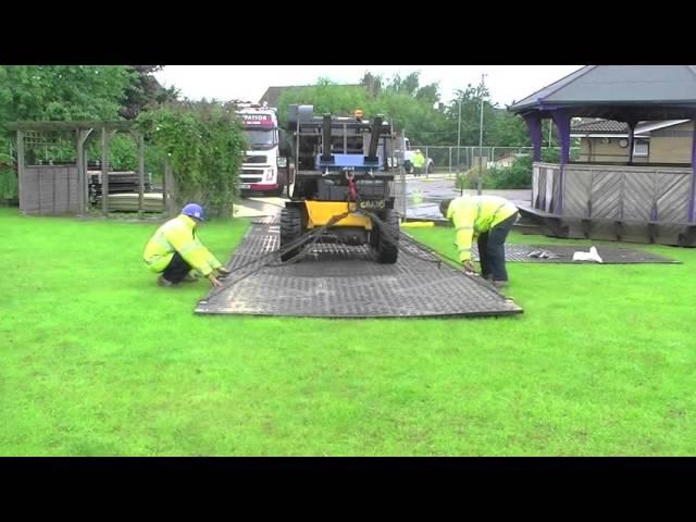 Grassform Tufftrak Installation