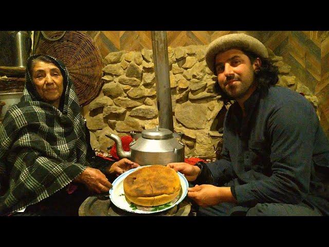 Special Bread with Flax Seeds in Center | Made in Wooden Oven | Salamat