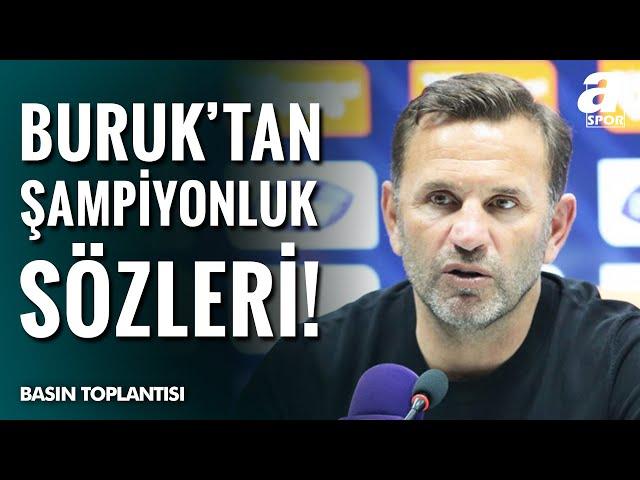 Alanyaspor 1-2 Galatasaray Okan Buruk Maç Sonu Basın Toplantısı / A Spor / 10.03.2025