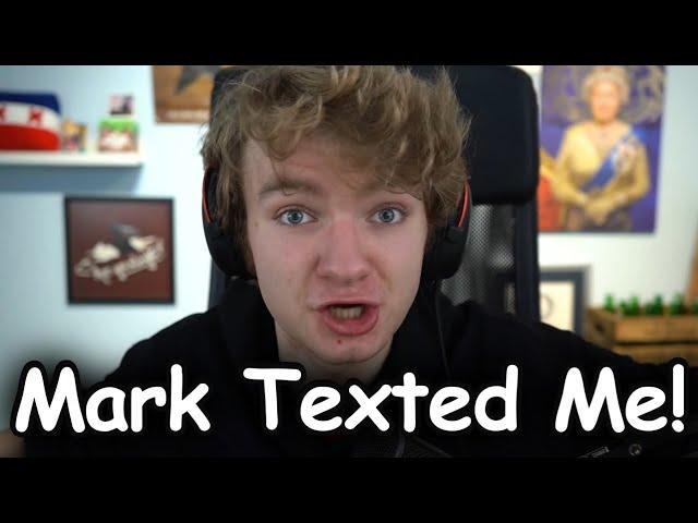 Tommy Receives A Text From "Mark"